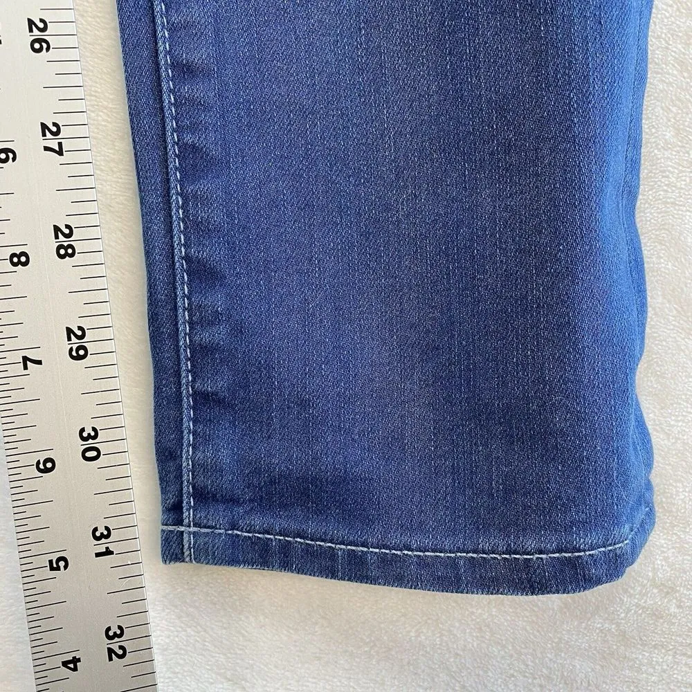 Paige Jeans Womens 28x31‎ straight leg blue Denim low rise Y2K - Image 5