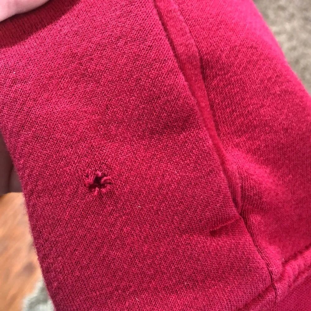 Nike Women's Sportswear Rally Funnel Neck Graphic Hoodie Noble Red size medium​​ - Image 6