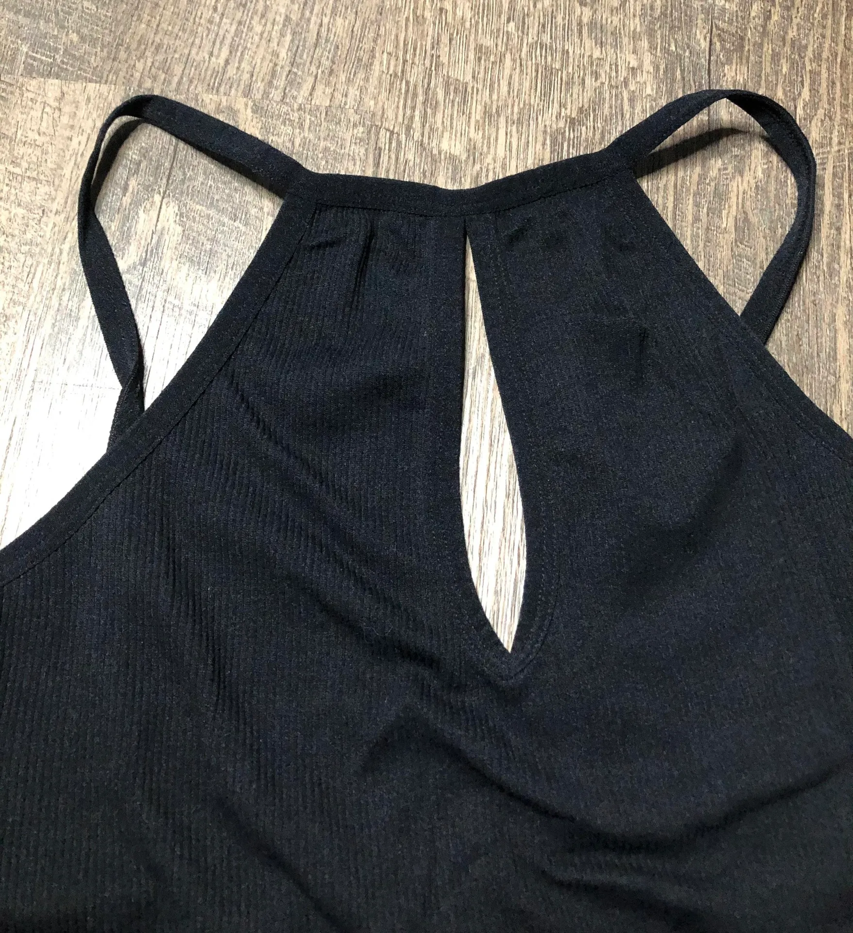 jean shorts and tank top Size 26 - Image 4