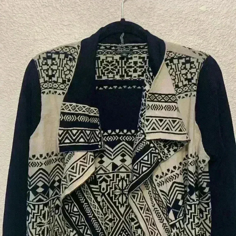 Aztec western open cardigan sz 1X fall cowgirlcore rodeo winter cozy comfy - Image 3