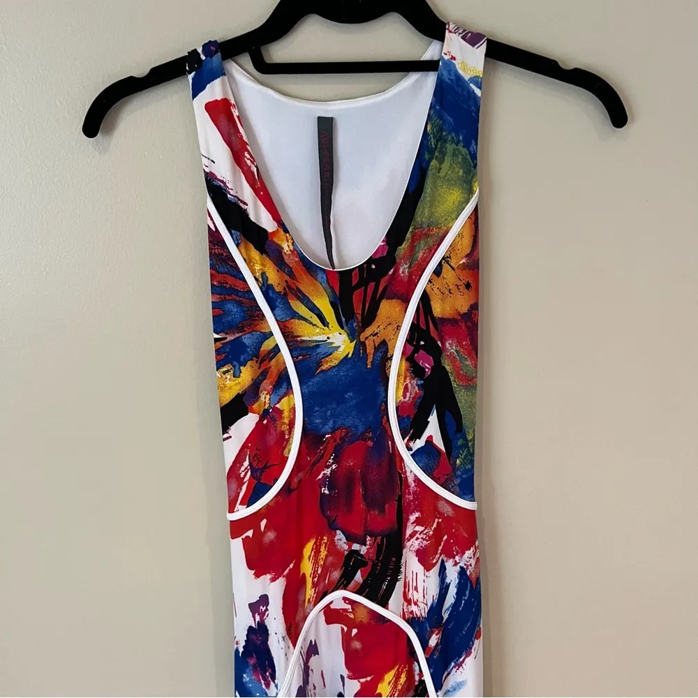 Abi Ferrin Hope Maxi Sleeveless Dress in Maui Blooms | Size 0 - Image 4