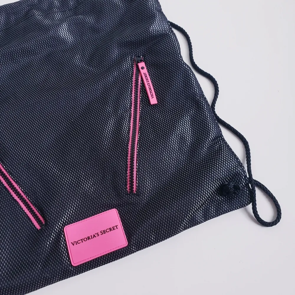 Victoria's Secret Mesh Drawstring Bag - Image 2