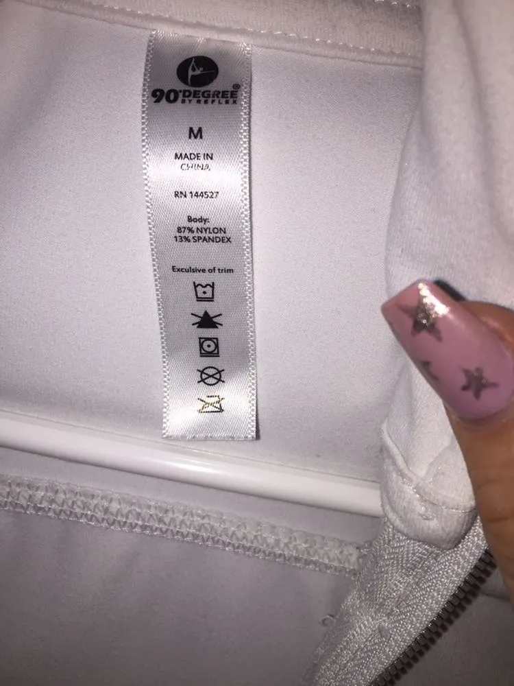 White Athletic Jacket  - Image 4