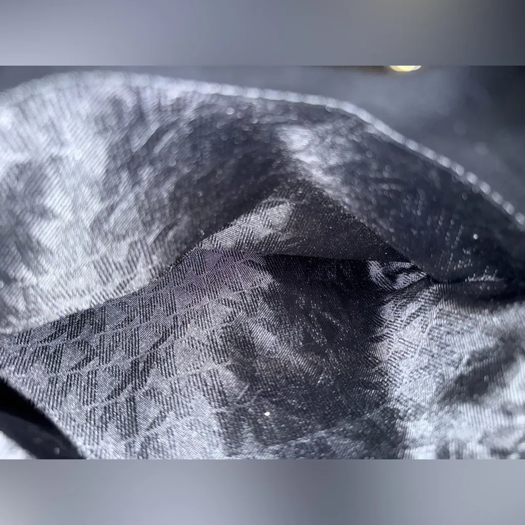 Michael Kors Black Quilted Leather Satchel Tote Bag - Image 9