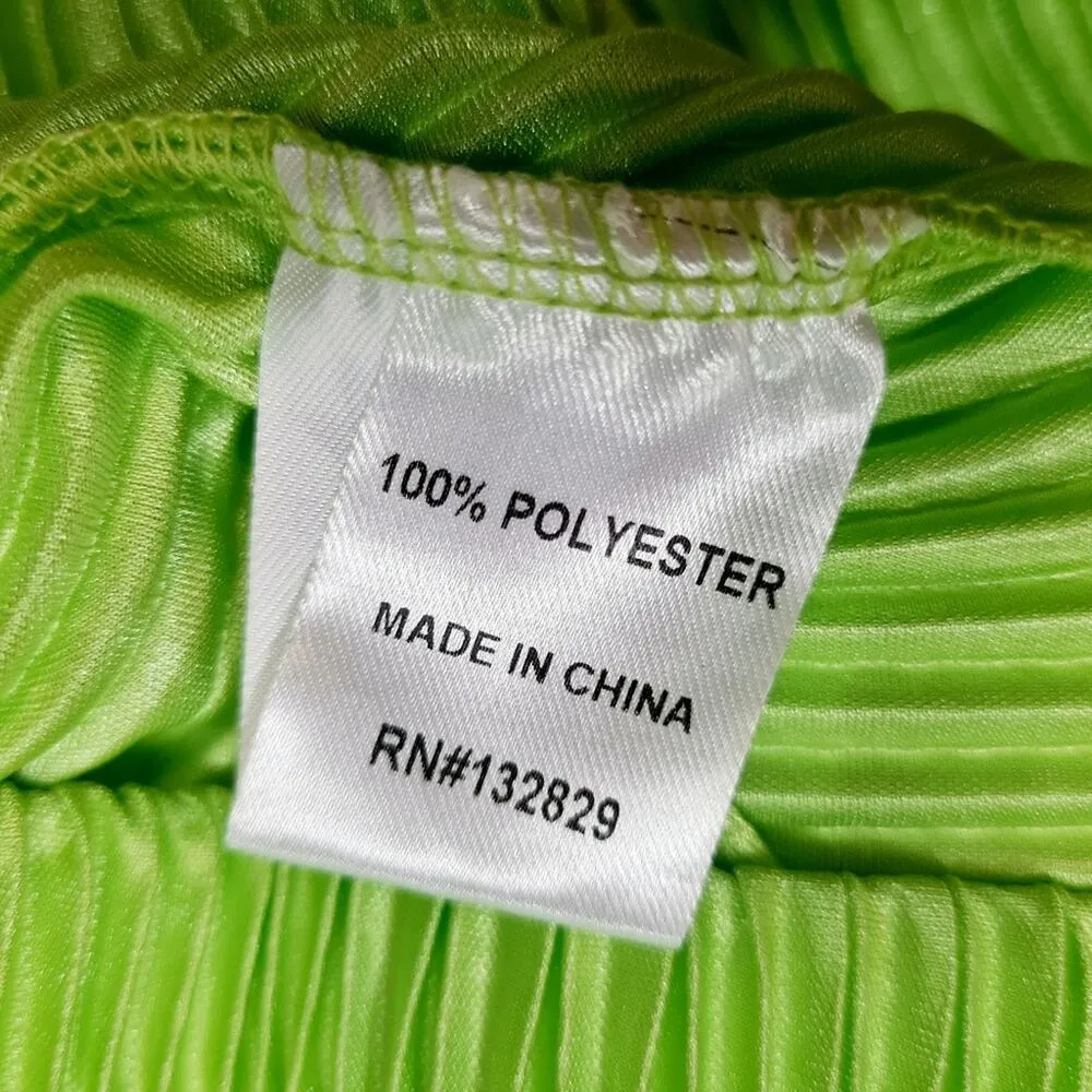 Superdown Alana Pant in Lime Green Large - Image 7