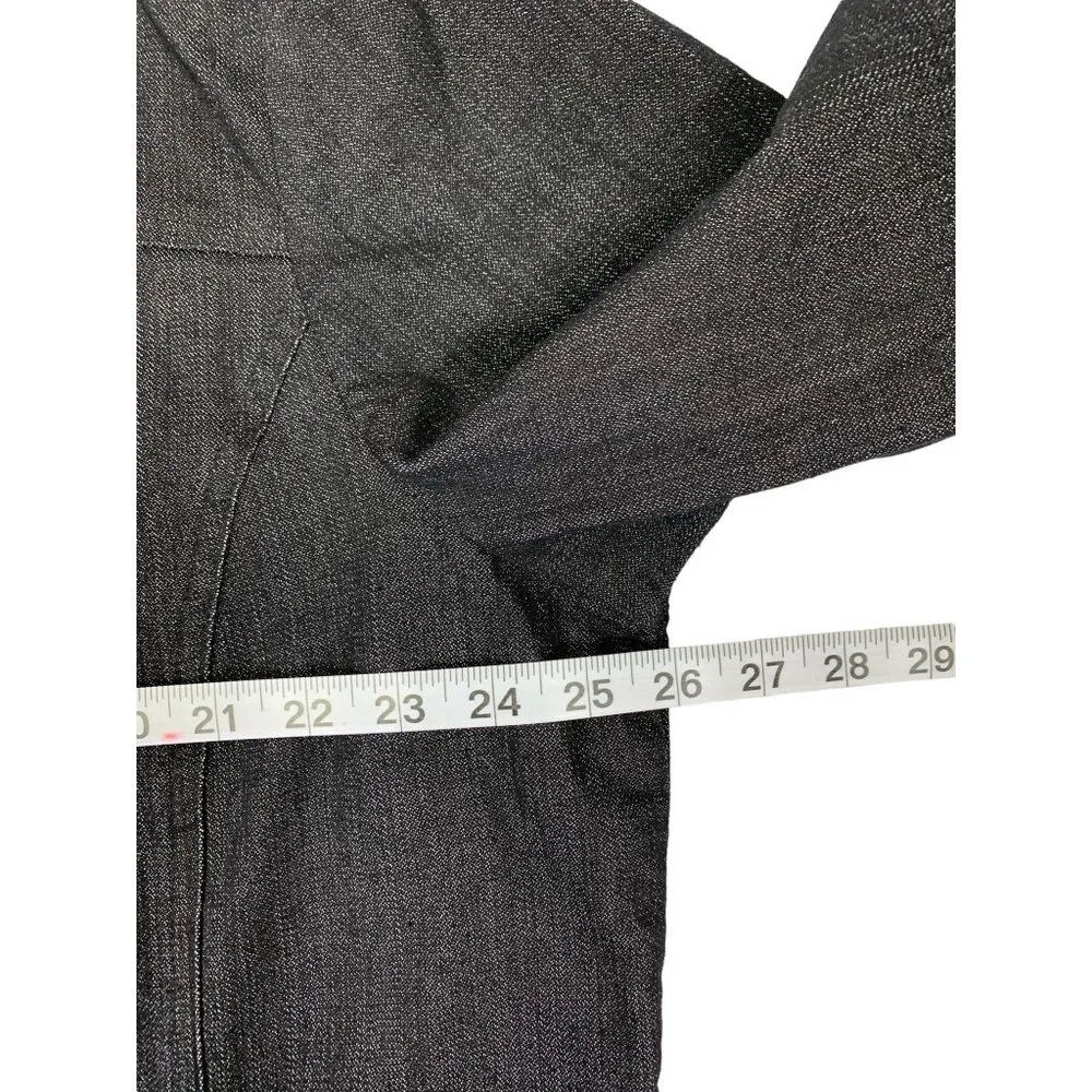 Allison Daley Women's Key Core Basic's Black Denim Jacket - Image 6