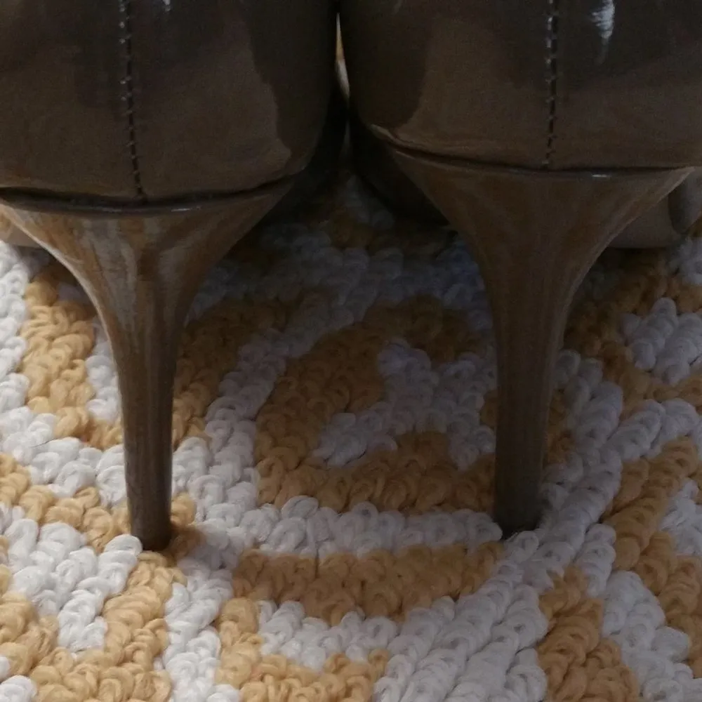 Penny Loves Kenny Taupe Pointed Toe Pumps Heels Size 7.5M - Image 5