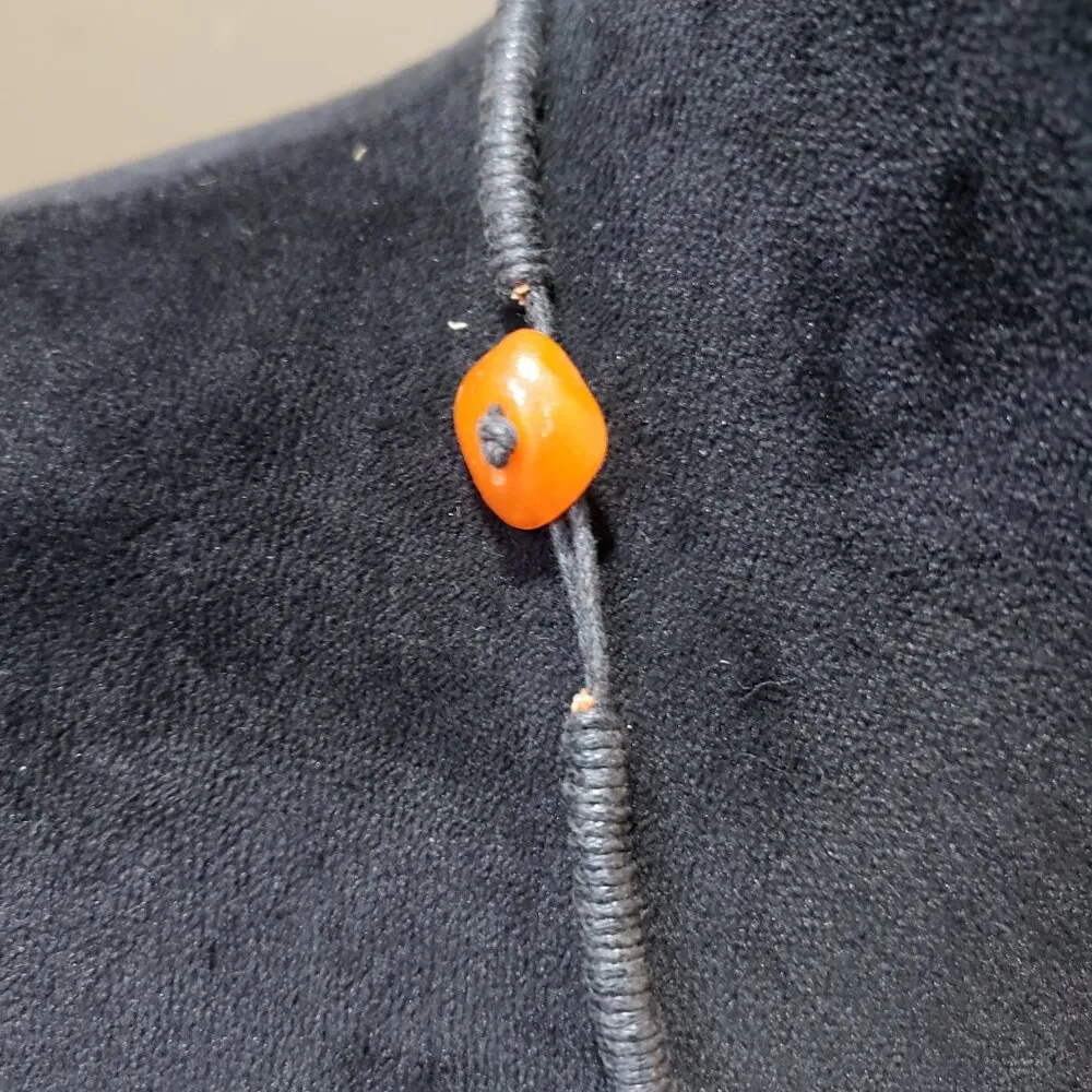 Women's Fashion Three Strand Orange Carnelian Gemstone Charm Necklace Jewelry - Image 6