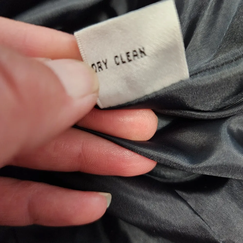 Talbots neutral classic tweed silk blend blazer size 10p - Image 8