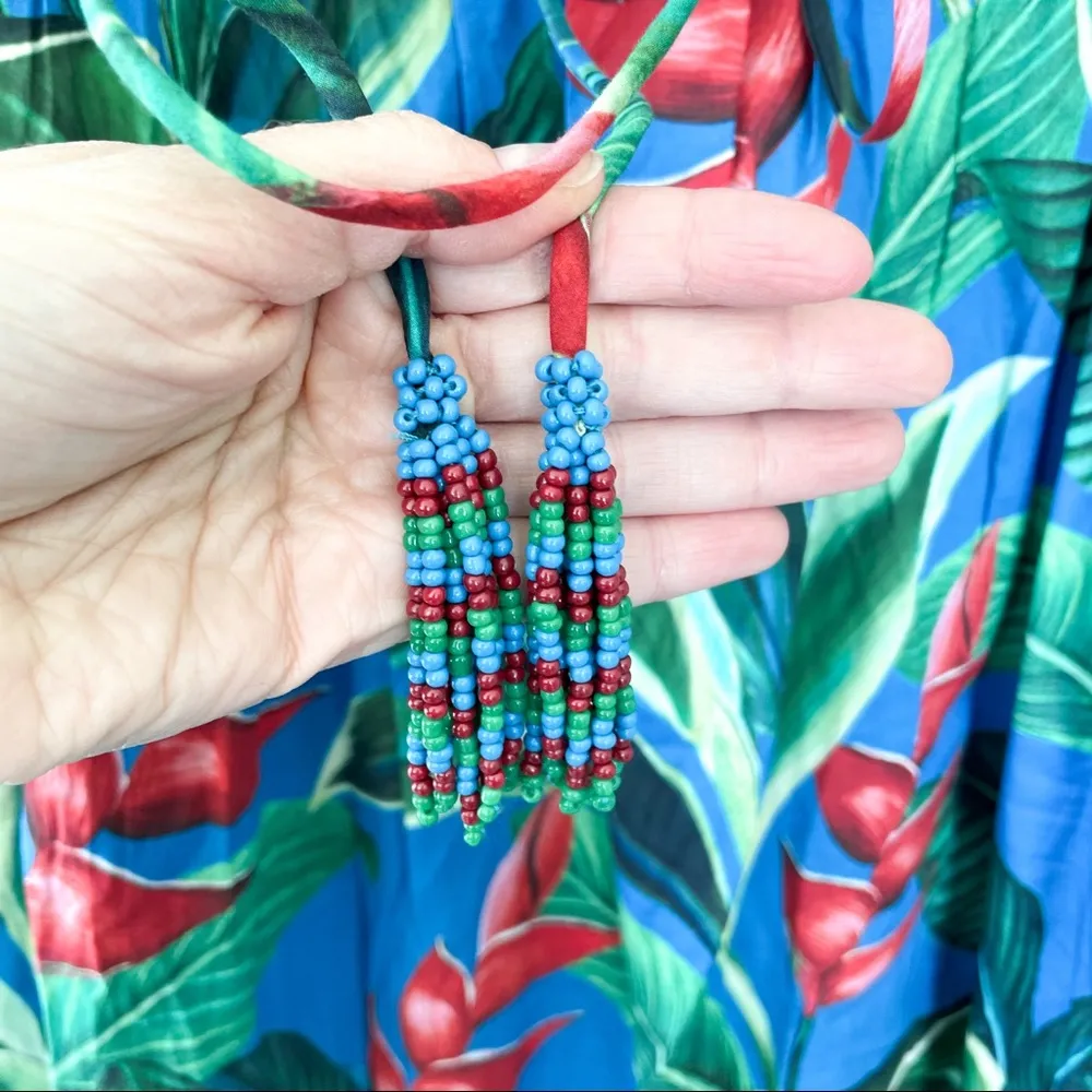 Anthropologie FARM Rio Dream Garden Midi Dress - Image 8