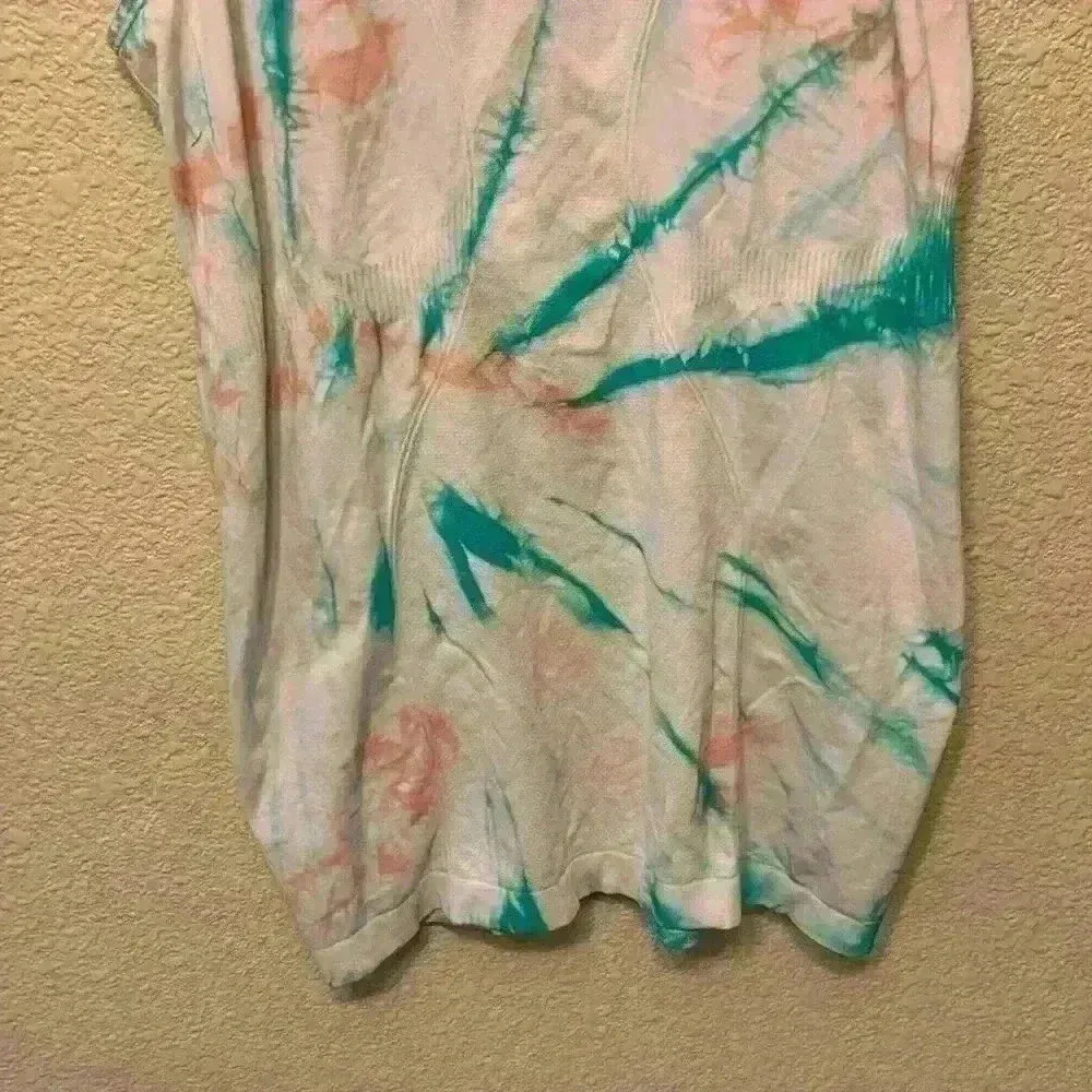 Zyia tie dye Tank sz L workout fitness athleisure active wear comfy run lifting - Image 4
