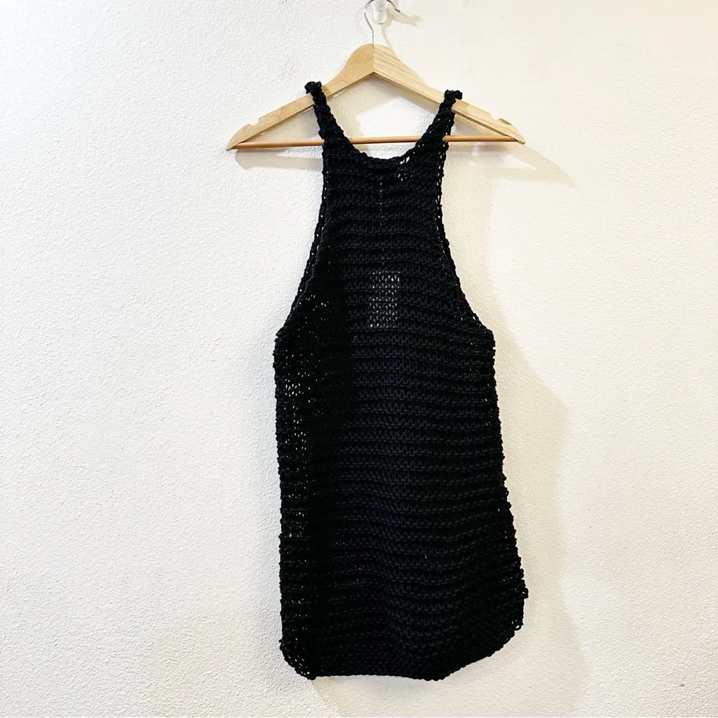 Mikoh Ulupua Knit Racerback Tank Mini Dress Black Size Small NWT - Image 7