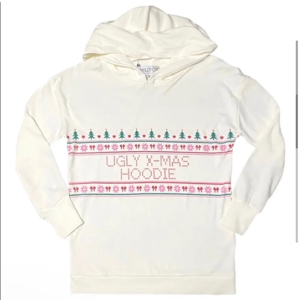 NWT  Ugly Xmas Hoodie Rebel Hoodie/ Oversized - Image 3