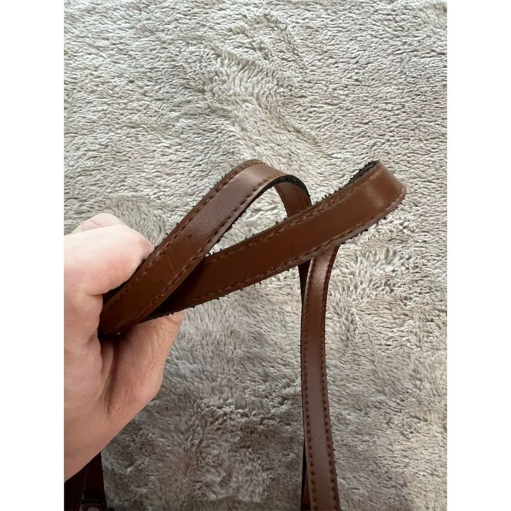 Capelli New York Wicker Shoulder Bag Pink Sequined Flamingos Tropical - Image 13