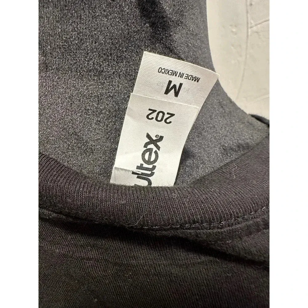 Tultex  Let it be Black tee Medium - Image 2