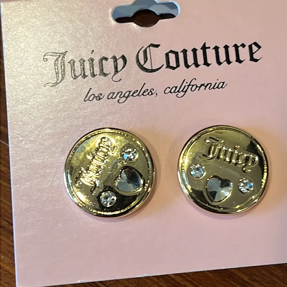 Juicy Couture Gold and Silver Earrings - Image 3