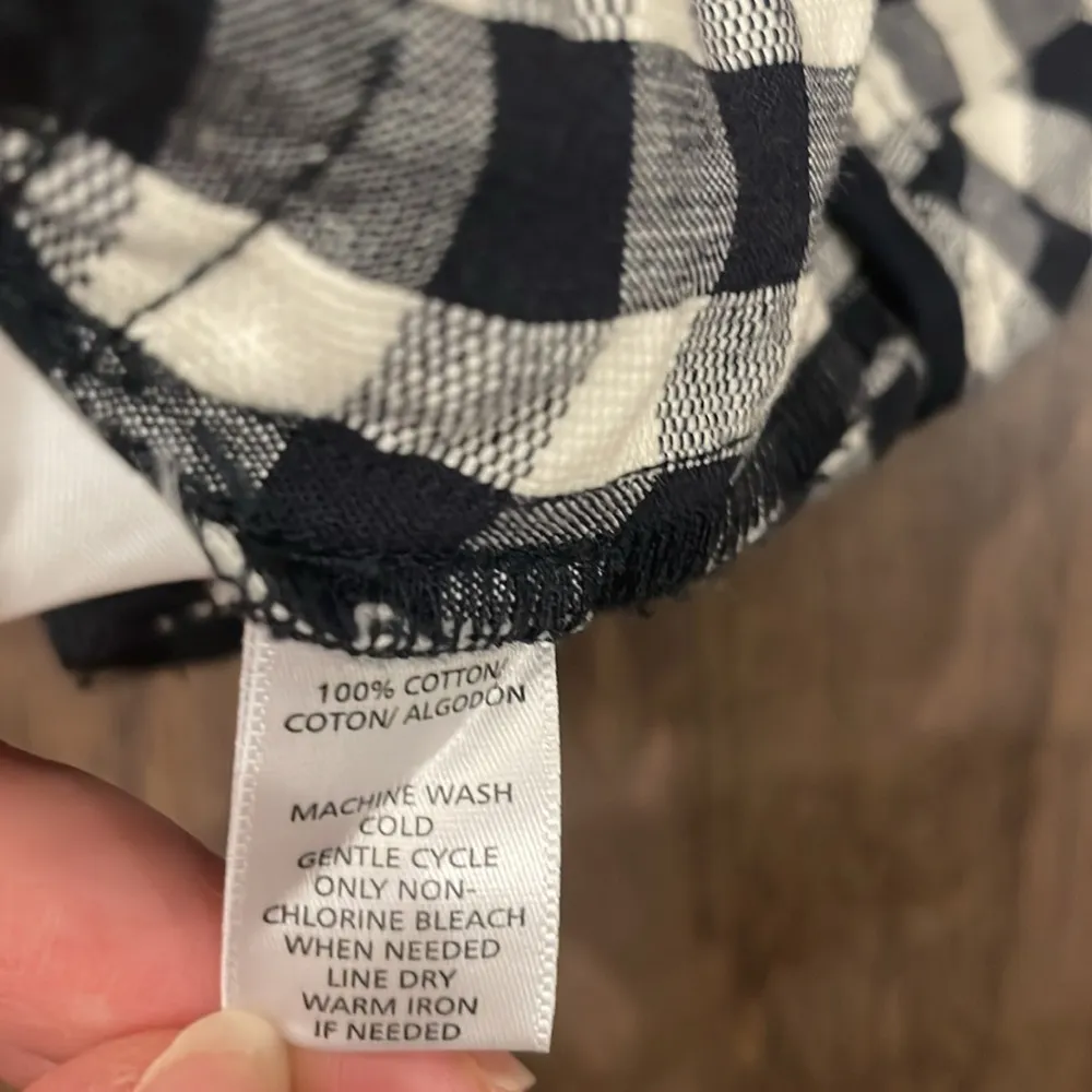 Loft  Navy Checkered Sailor Short - Size 00 - Image 7