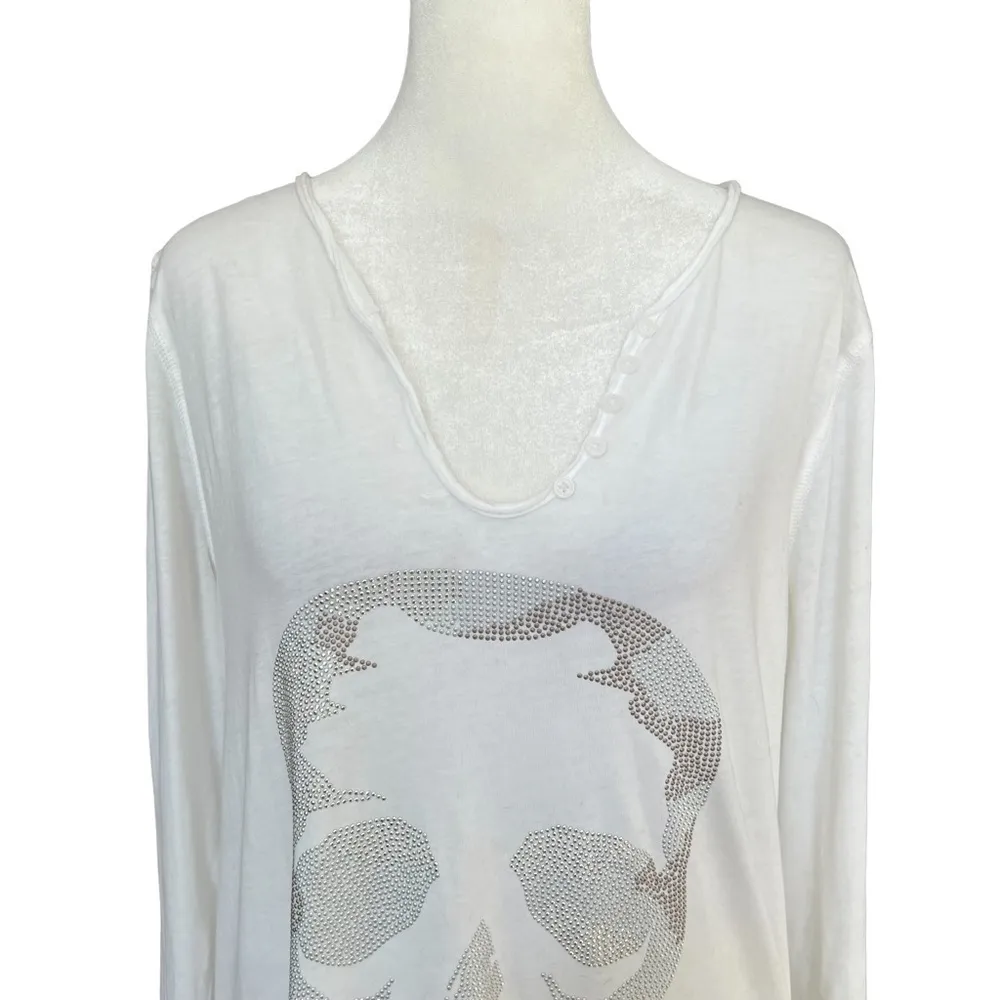ZADIG & VOLTAIRE Tunisien Skull long Sleeve Tee - Image 4