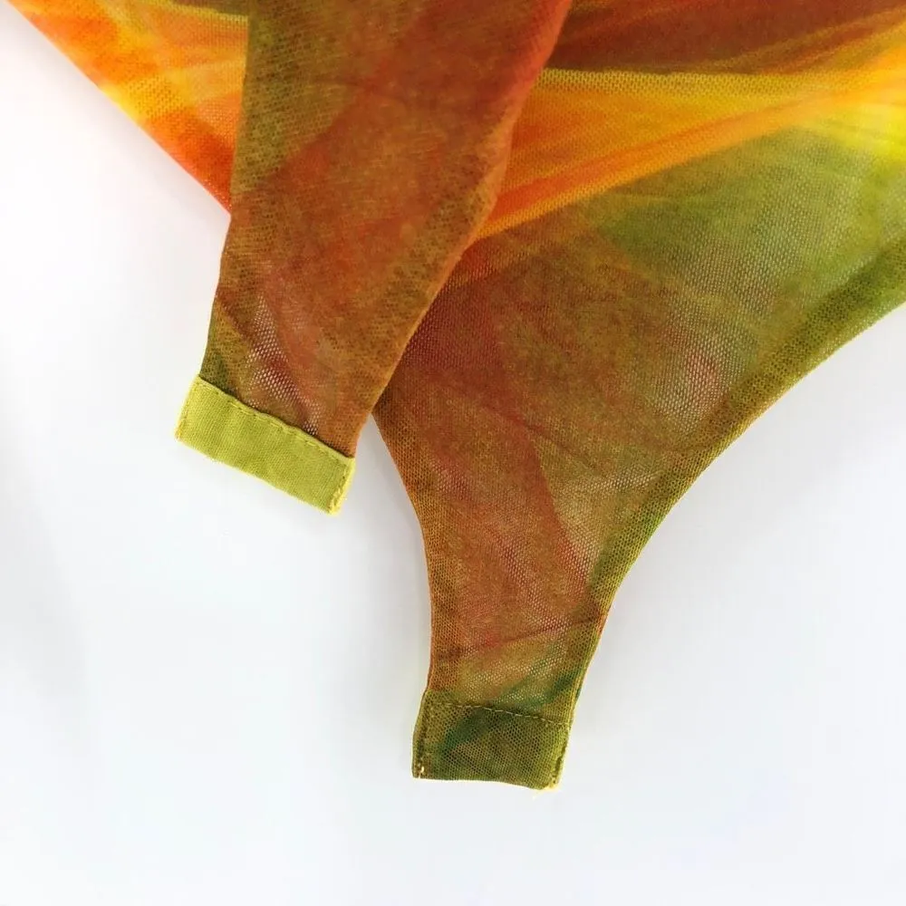 ‎Farai London X REVOLVE Bodysuit in Multi Yellow Size XS - Image 6