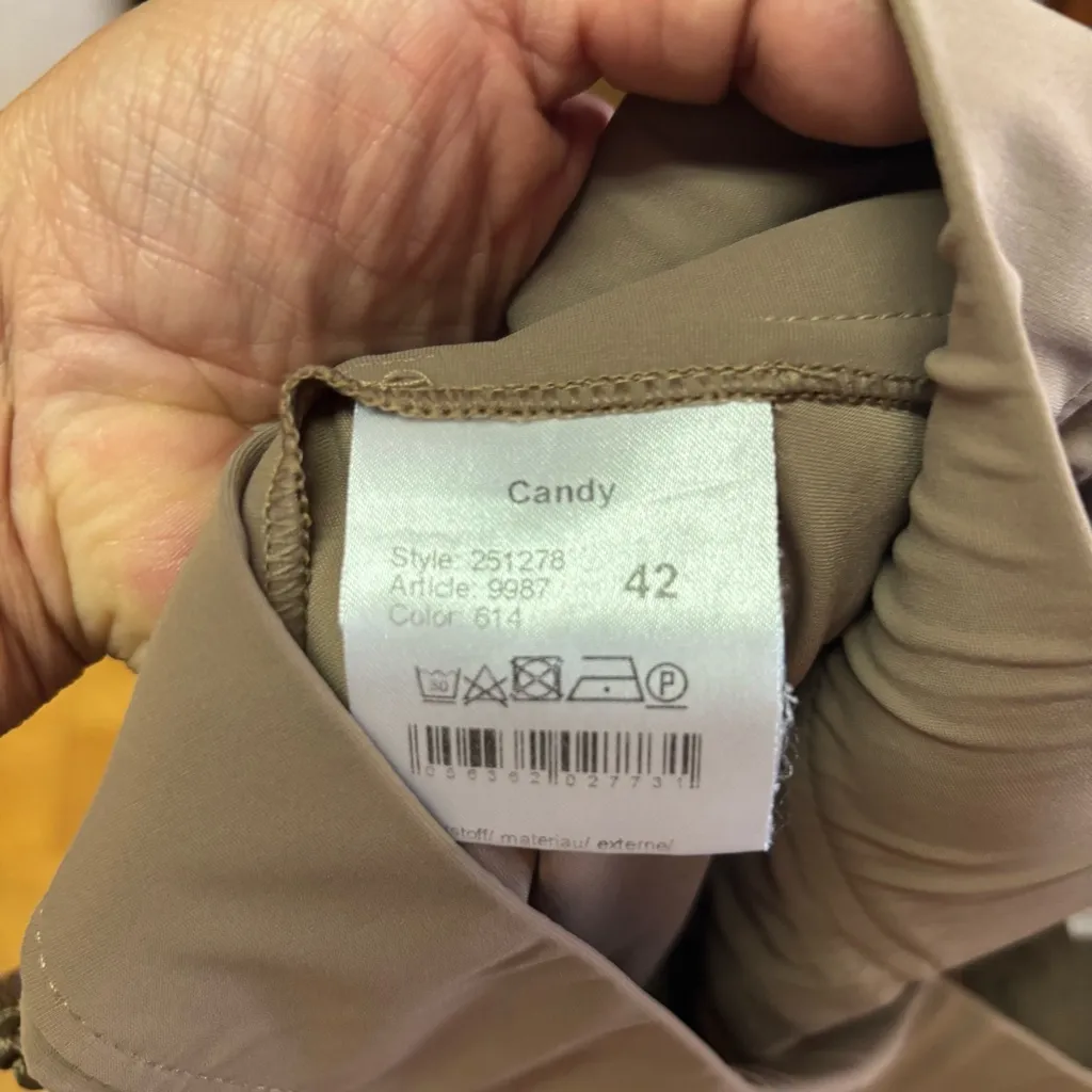 Raffaello Rossi Candy Favorite Outdoor Hiking Quiet Luxury Gorpcore Jogger 42/12 Tan - Image 7