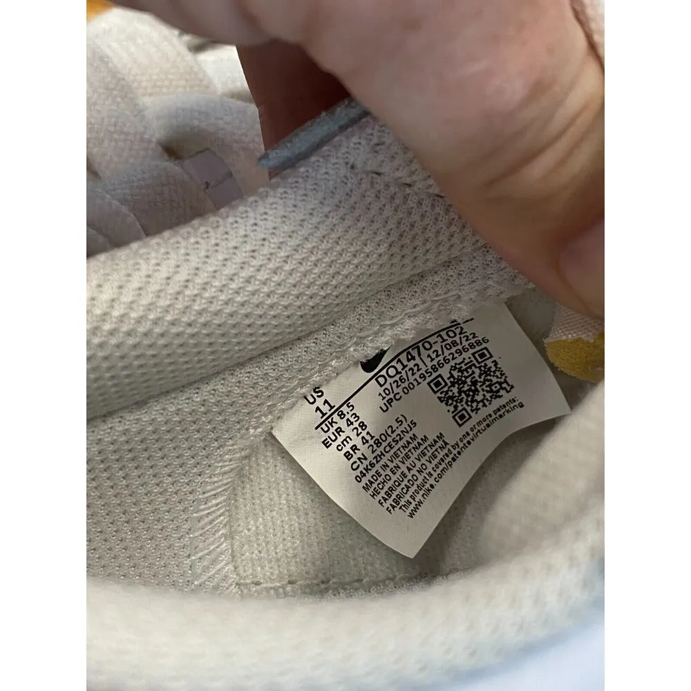 Nike Blazer Low 77 Jumbo Sneakers Women's 11 White Athletic Shoes DQ1470-102 S26 - Image 7