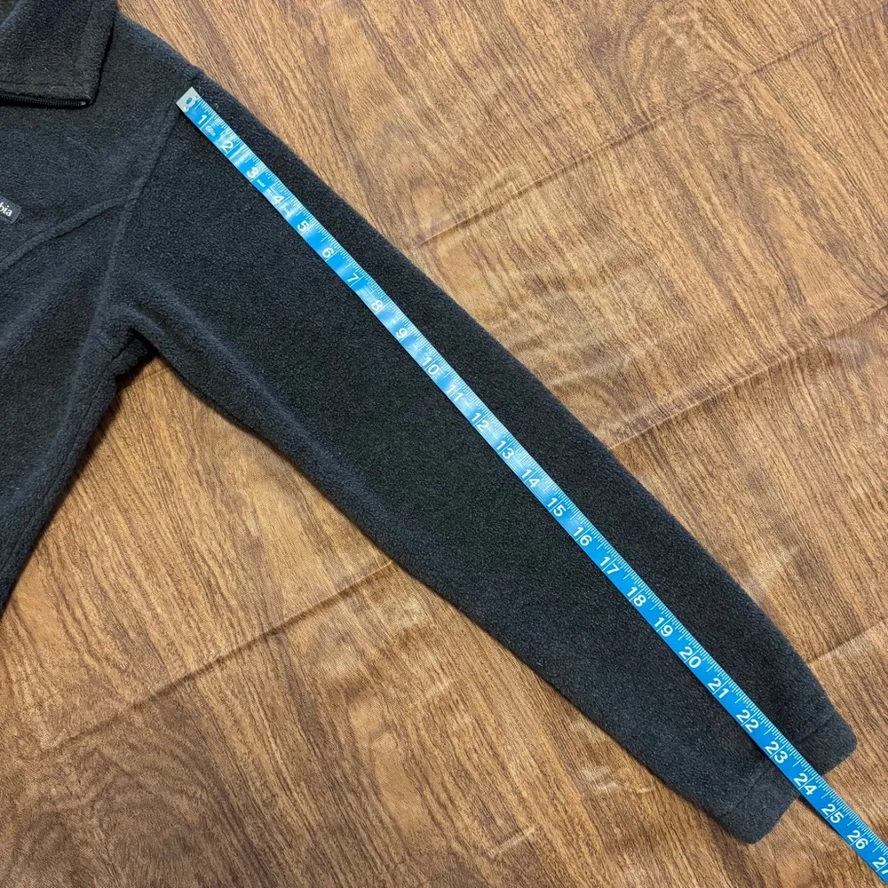 Women's Columbia Benton Springs Fleece Full Zip Jacket, S, Charcoal Heather Gray - Image 9