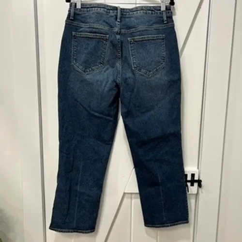 Driftwood Womens Stella Jeans 30 NWT Dark Wash Straight Leg Cotton Casual - Image 5