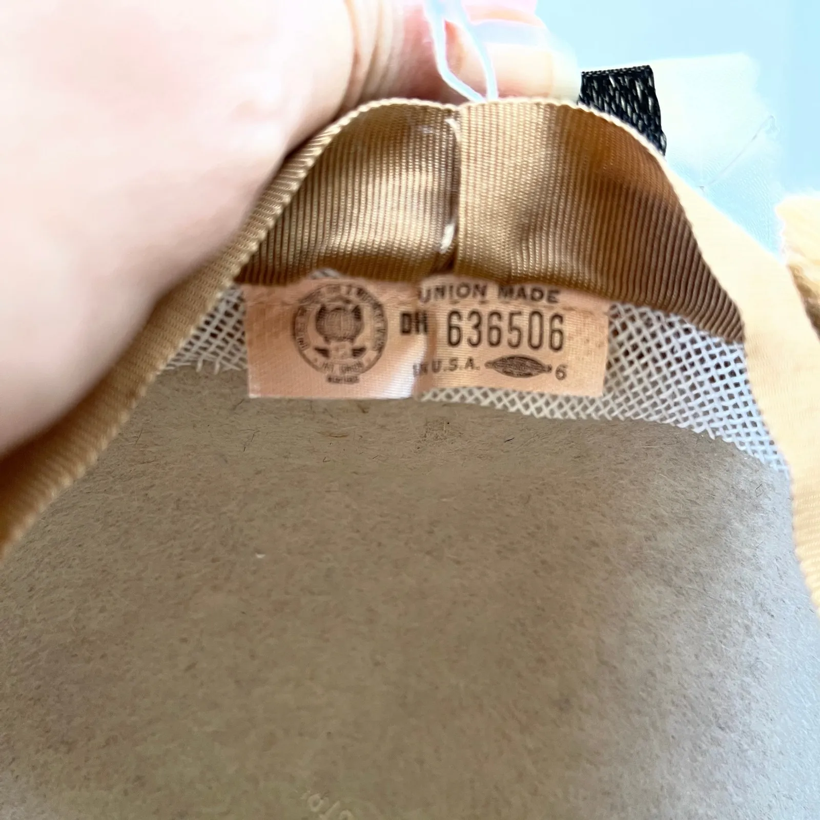 Vintage Jacques Heim Paris Fur Felt Hat Midcentury Mod 1960 Jackie O Retro Jewel Tan - Image 10