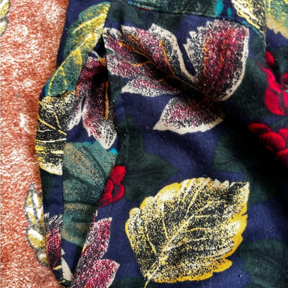 BonWorth Fall Leaves Pleated Knee-Length Skirt​ Size 2X - Image 4