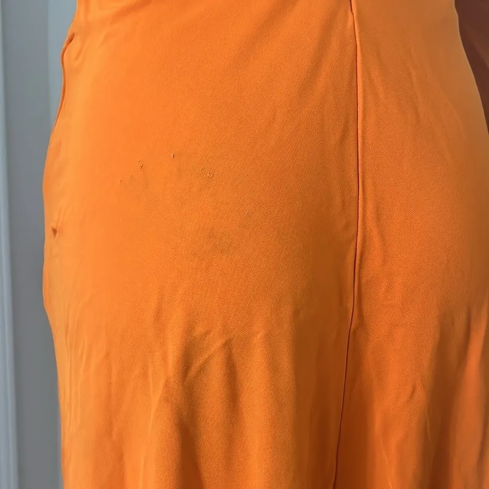 Victoria Beckham Dress in Burnt Orange, Size UK8 US4 Retail $1350 - Image 13