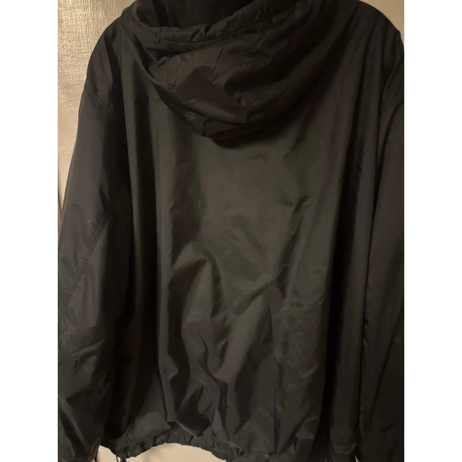 Carhartt Women's 2XL Black Hooded Jacket Lightweight Nylon Workwear - Image 10