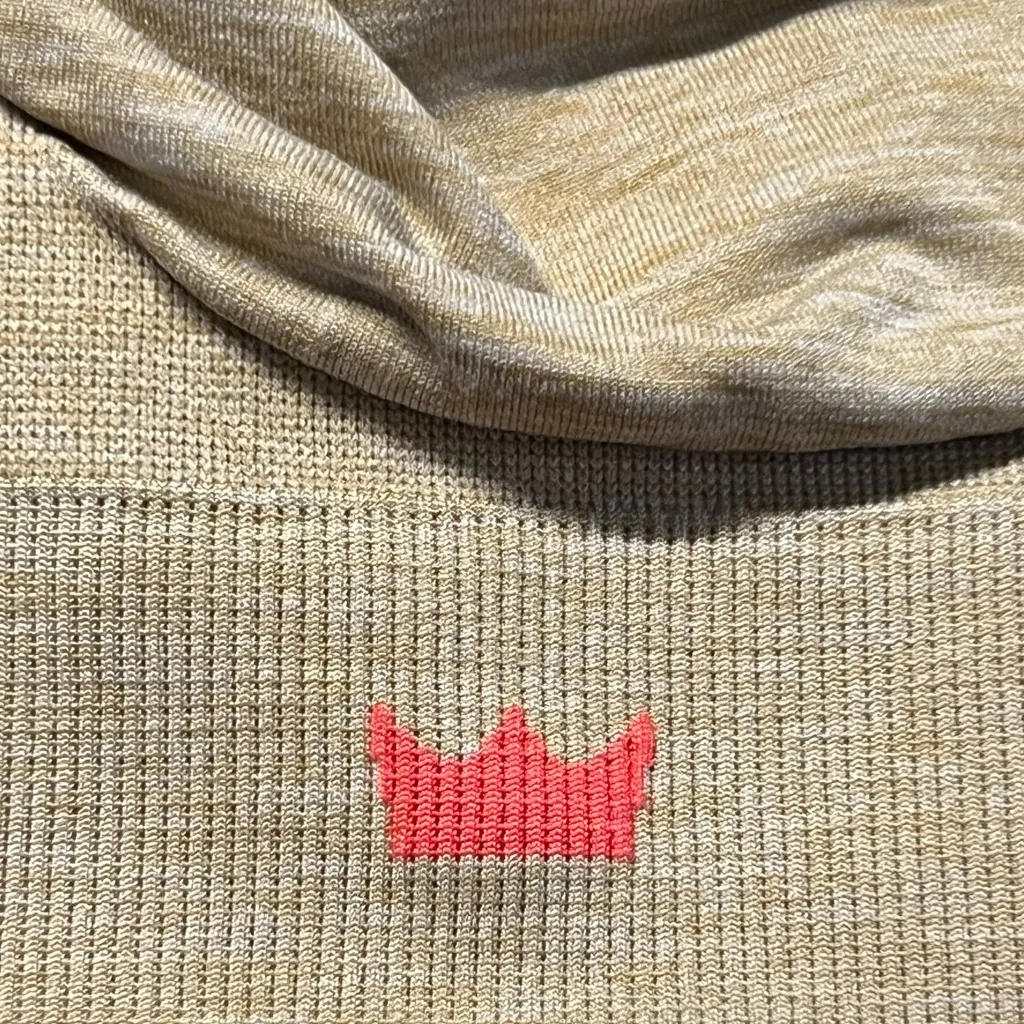 Shefit Lounge Sports Bra Wireless Stretch Honey Wheat 6 Luxe Workout Fitness Tan Size undefined - Image 4