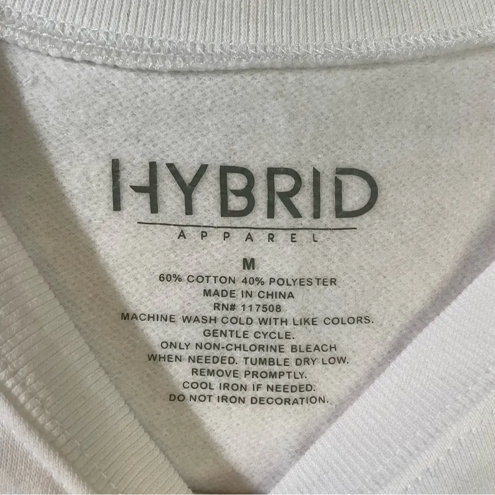 NBA Miami Heat crop white sweatshirt women Size Medium - Image 6