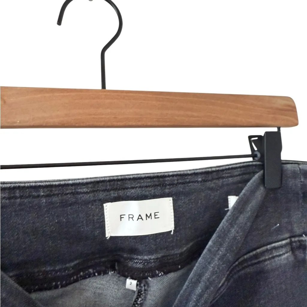 Frame NEW Jetset Crop Mini Boot Jeans - Image 4