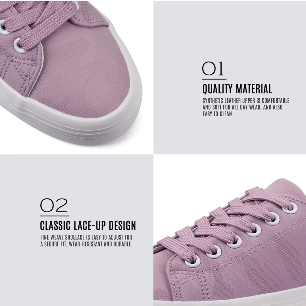 *NWT* Womens Sz 7 light purple platform shoes - Image 4