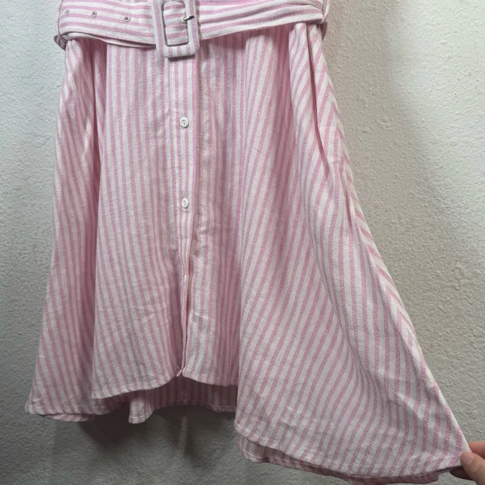 ALEXIS x Target Striped Tulip Sleeves Shirtdress. M - Image 14