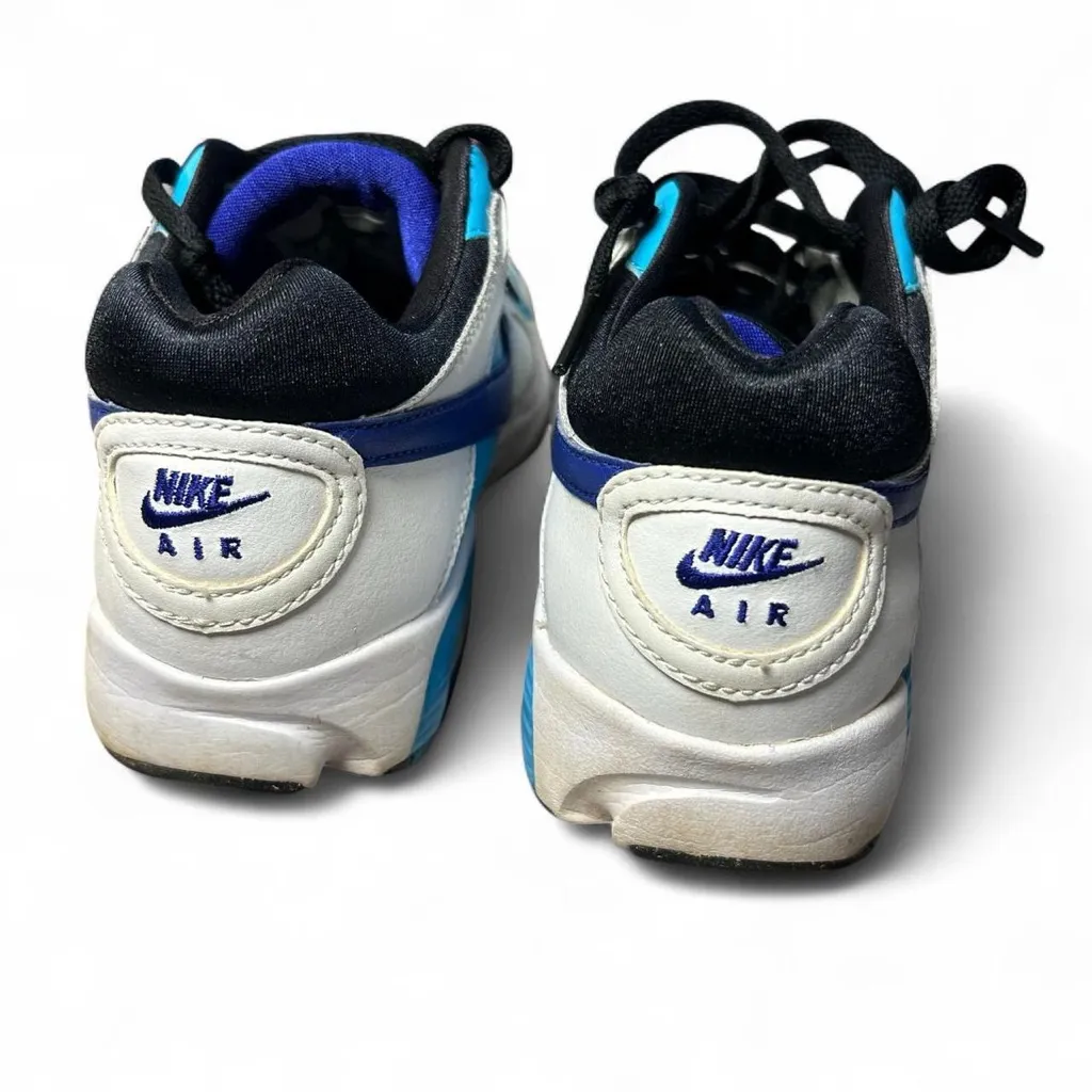 Retro Nike Air Max | White Teal Blue | Women’s Size 8 | - Image 4