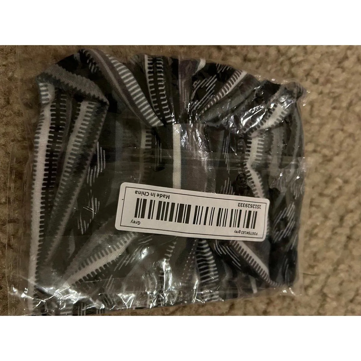 Woman hair headband cute Black - Image 2