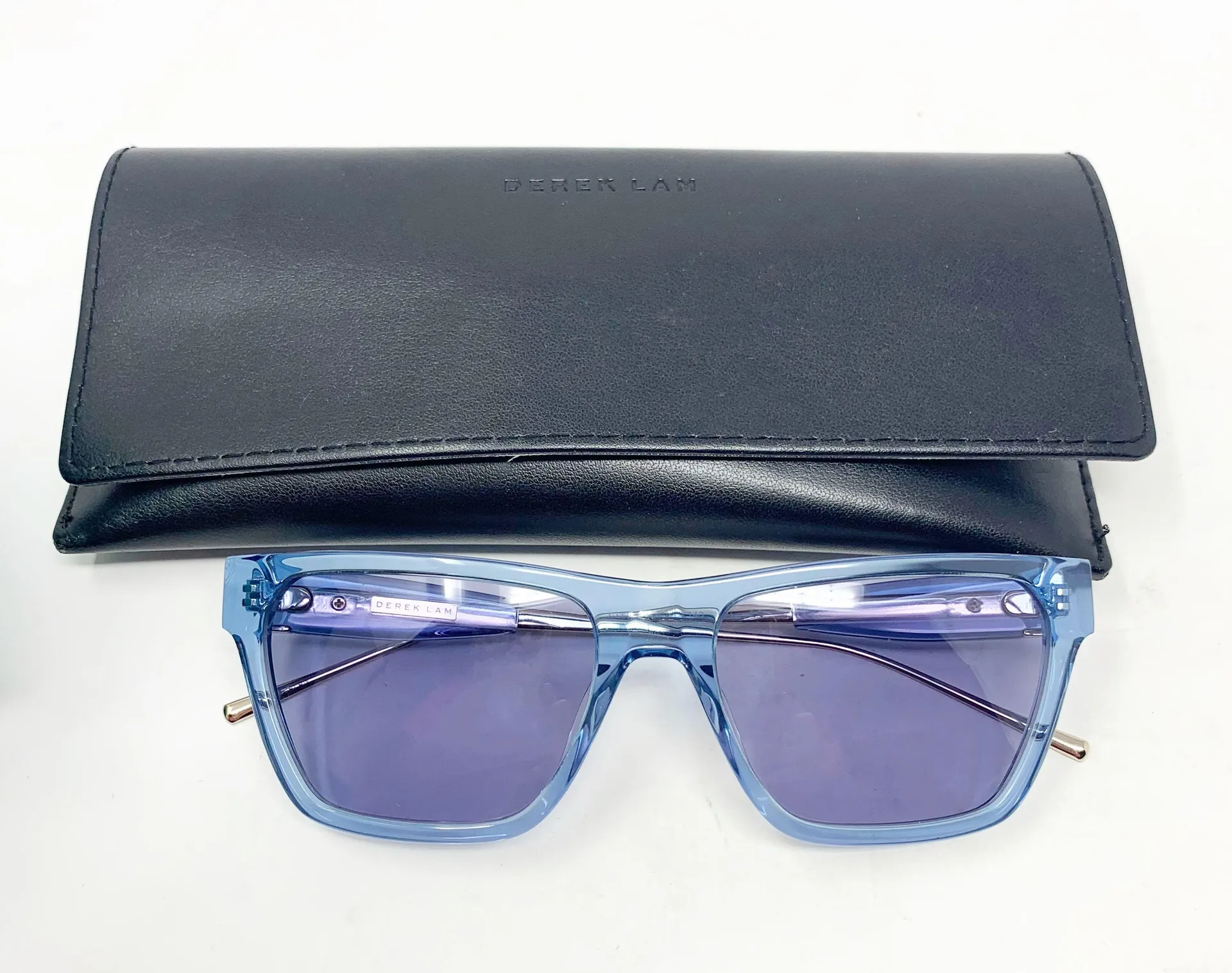 Derek Lam Summer Blue Natalie Sunglasses - Image 6