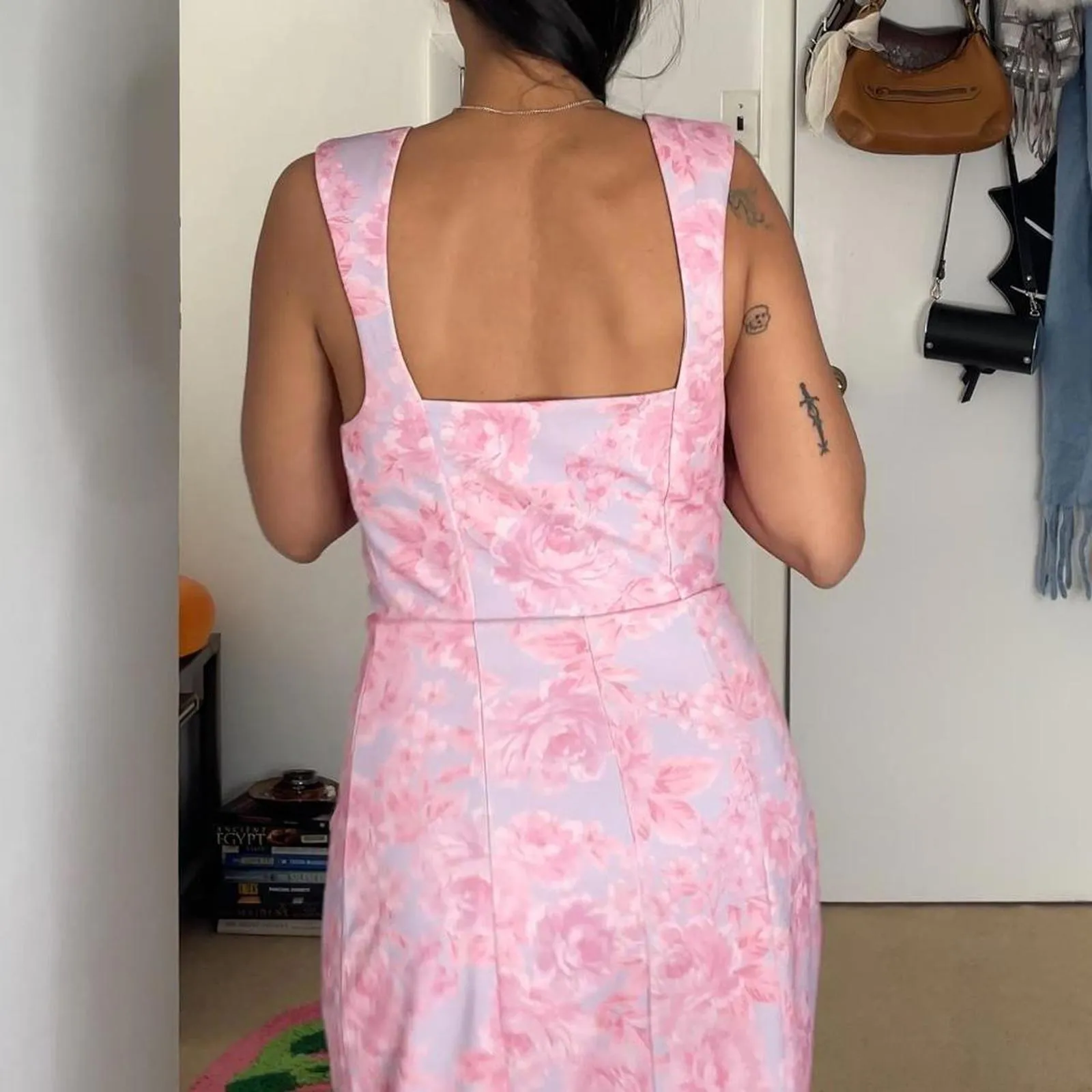 Pink and blue floral maxi dress from Show me your Mumu.  size small - Image 5
