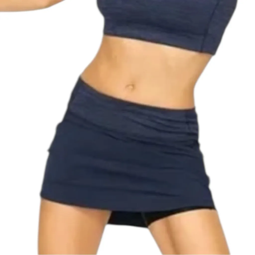 Outdoor Voices Women’s Size L Navy Blue Hudson 4” Performance Tennis Skort - Image 4