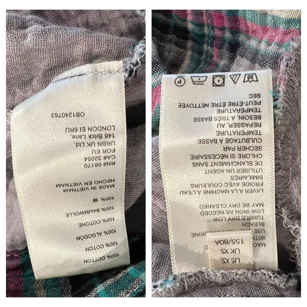 Free People The Voyage Shirt Dress Size XS - Image 9