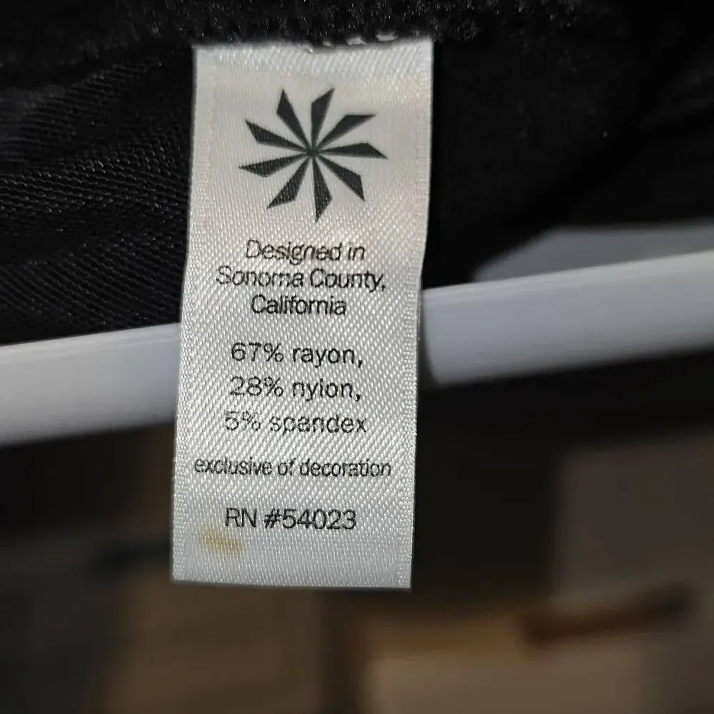 Athleta Womens‎ Black Ponte Skinny Lifestyle Travel Pants 10 - Image 6