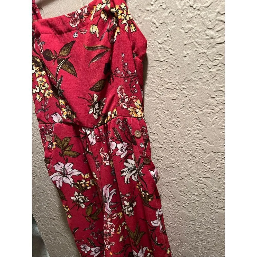 Xhilaration Floral Romper Woman’s Size Small - Image 4