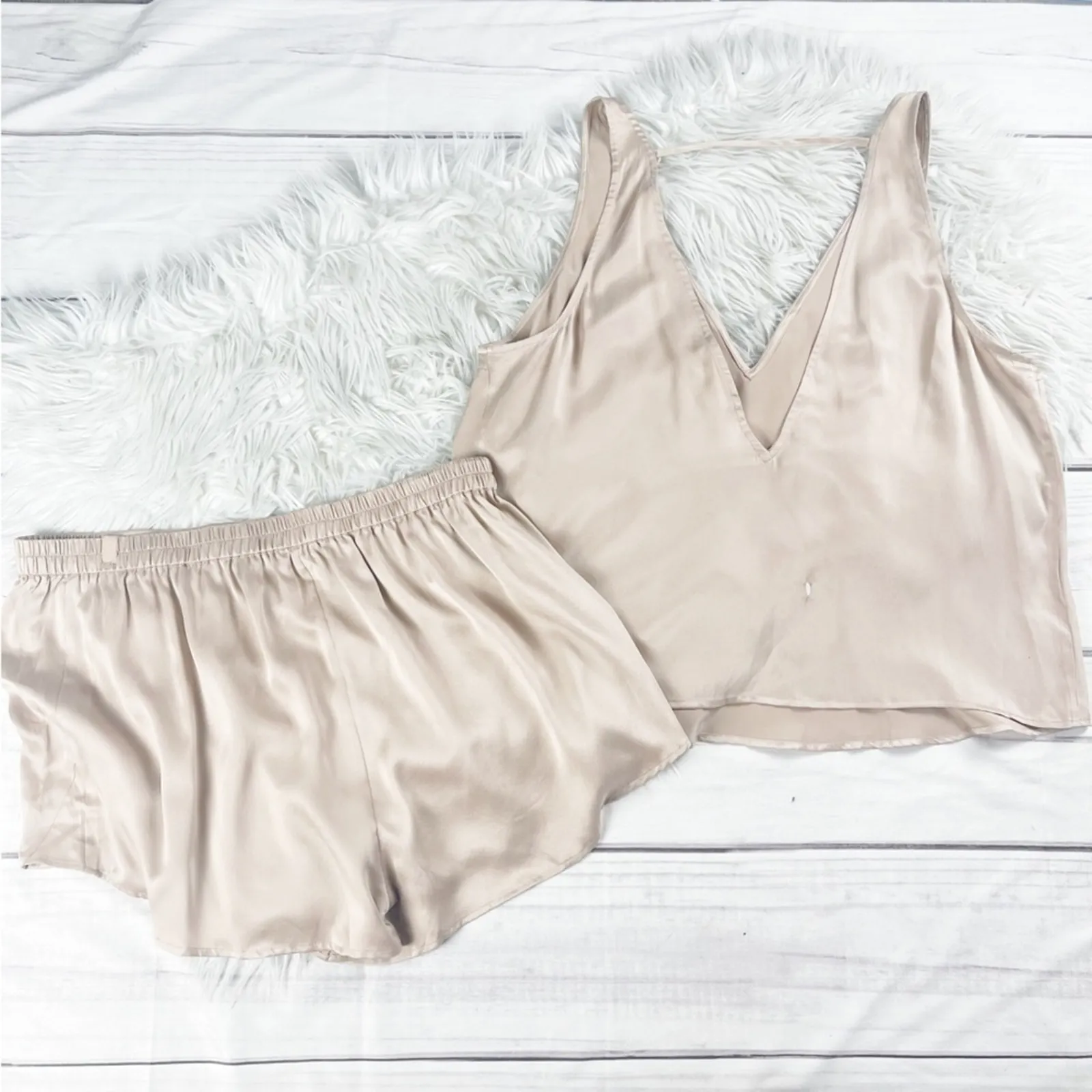 🆕 Lunya Women's Washable Silk Tank Set V - Image 5