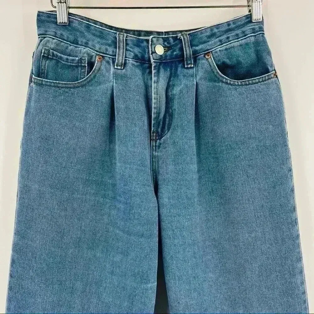 Great Smoky Los Angeles High Waist Wide Leg Jeans Size‎ 11 Blue Size undefined - Image 4