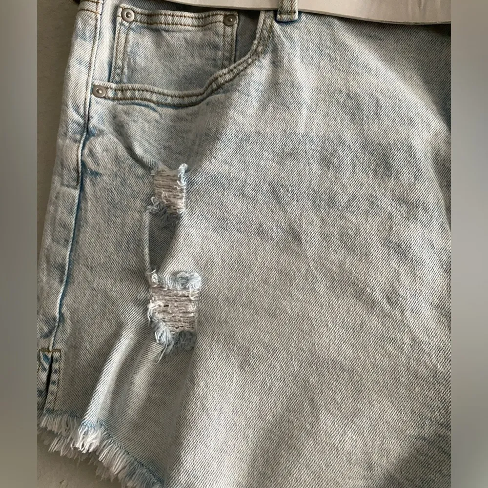 Celebrity Pink Juniors Plus Basic Ultra High Rise Fray Belted Shorts Size 21 35 - Image 7