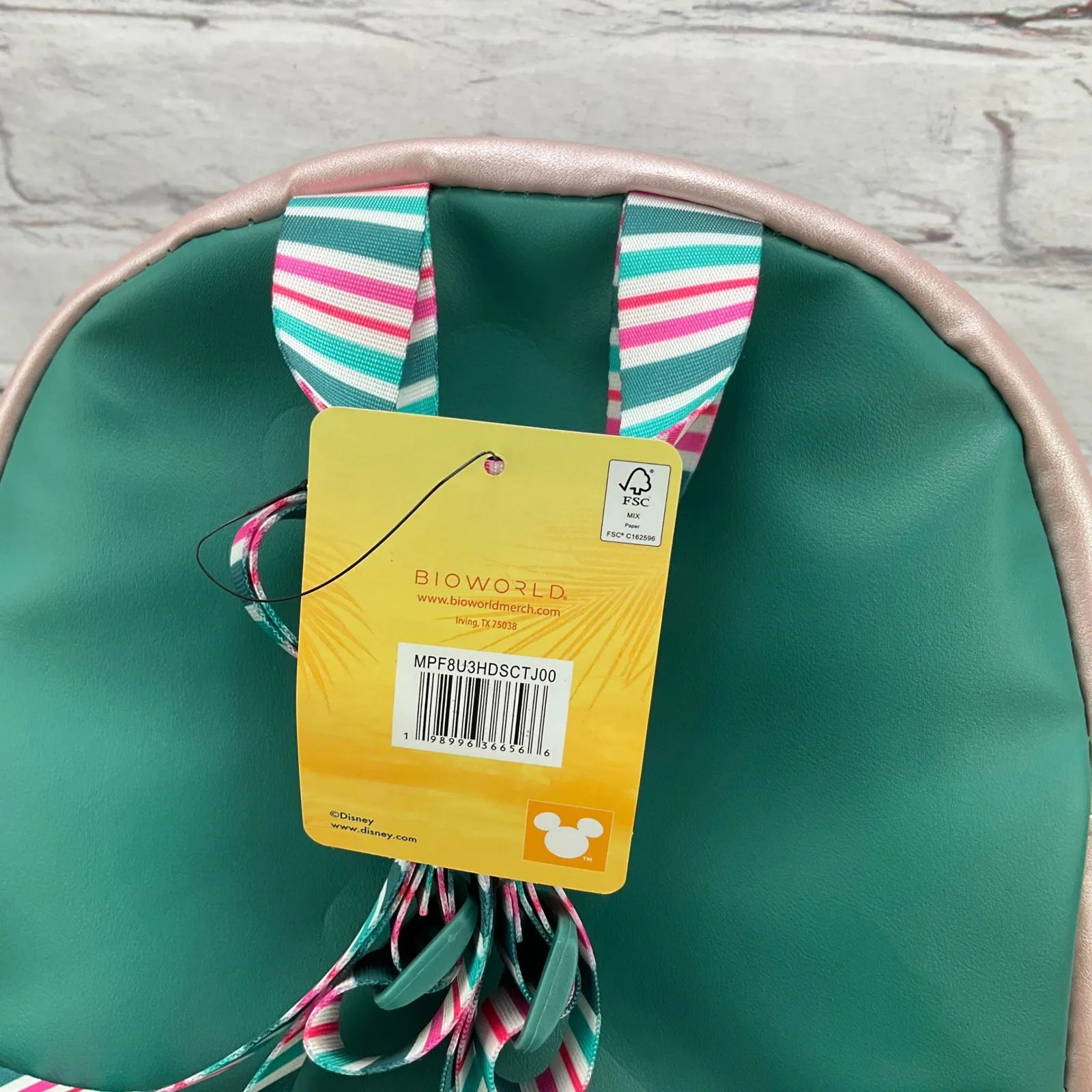 Disney Stitch Christmas Holiday Mini Backpack Bioworld - Image 3