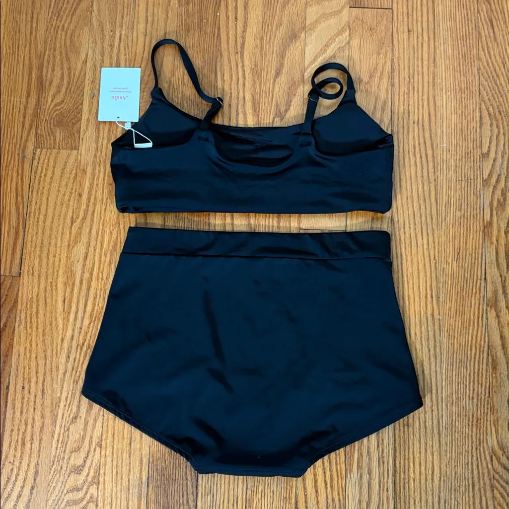 Andie Bikini Set Maui Top Shortie Bottom Black Size‎ S NWT/NWOT - Image 6