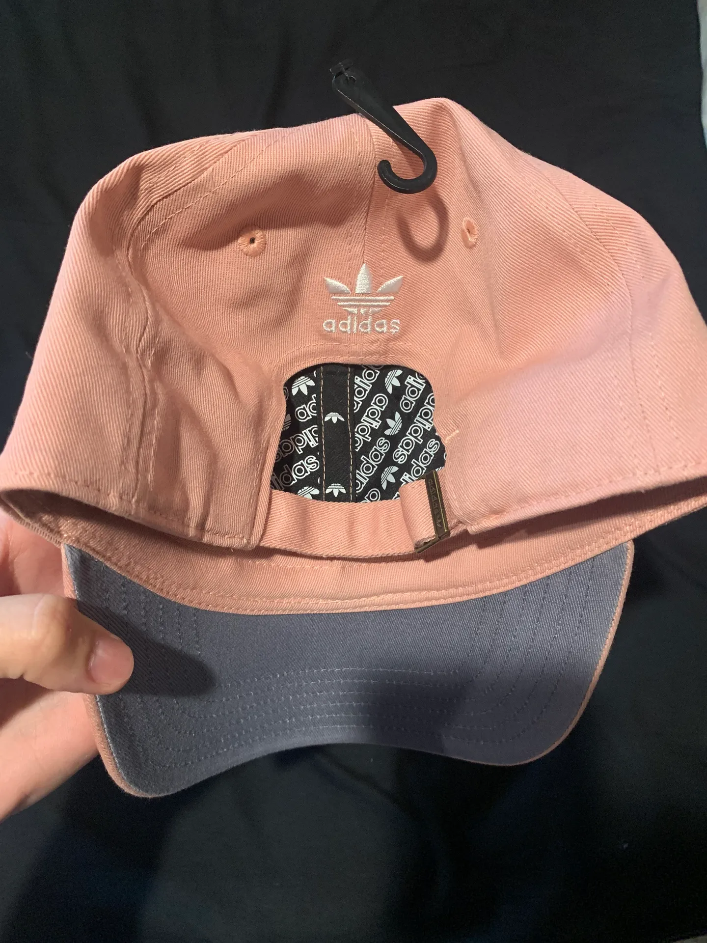 Adidas Pink Ball Cap - Image 2